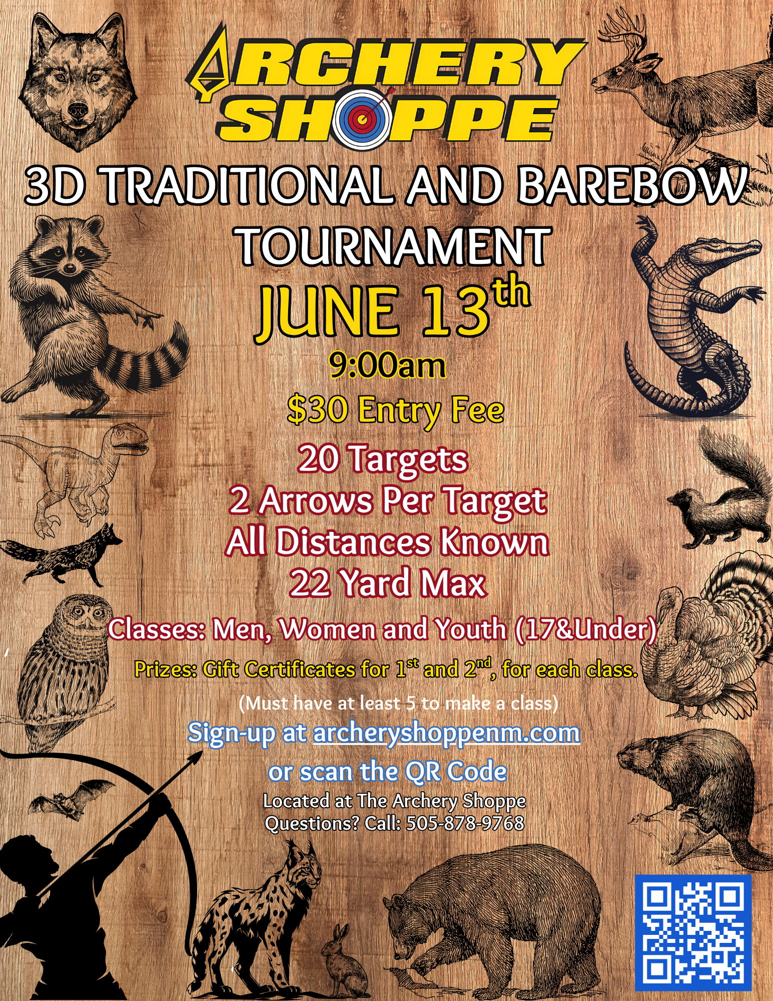 3D Traditional and Barebow Fun Shoot